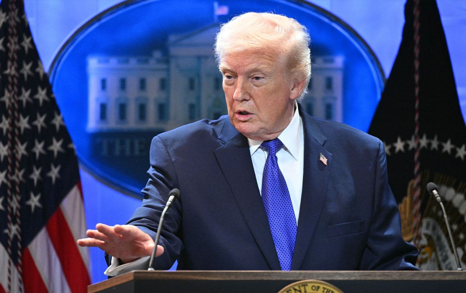 Trump says Syria’s Sharaa whom he ‘put there,’ has been ‘very good’ to Kurds