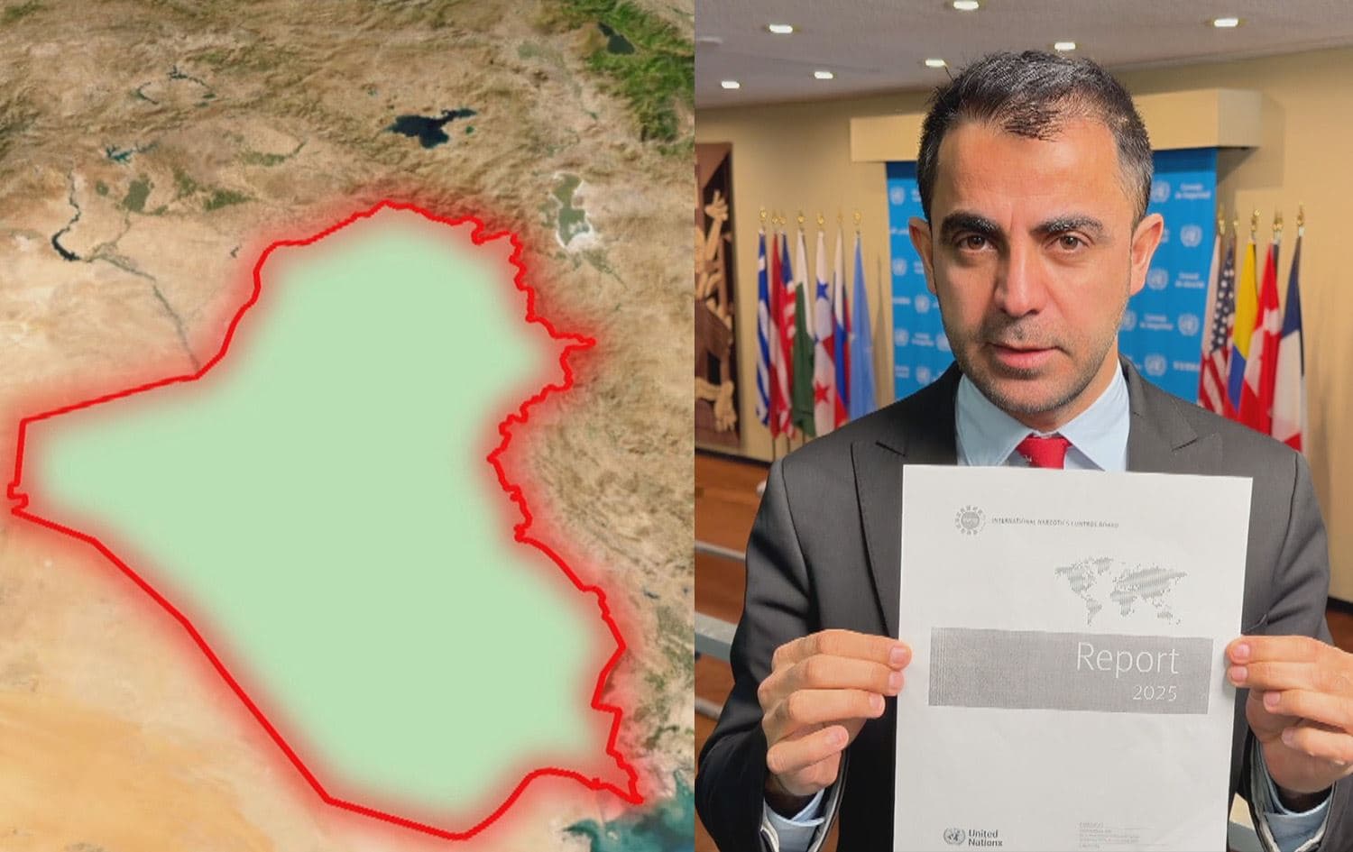 تقرير دولي: العراق بات ممراً وسوقاً لترويج بعض أخطر أنواع المخدرات 