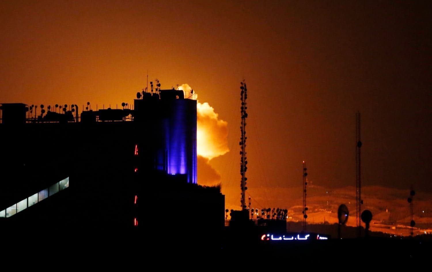 IRGC, Basij positions hit by drones in Tehran as strikes intensify across Iran