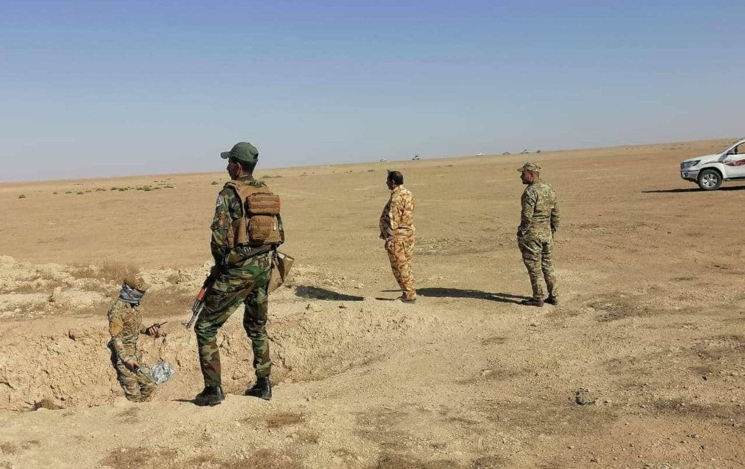 مصدر لرووداو: تعرض اللواء 65 التابع للحشد الشعبي للقصف في الأنبار