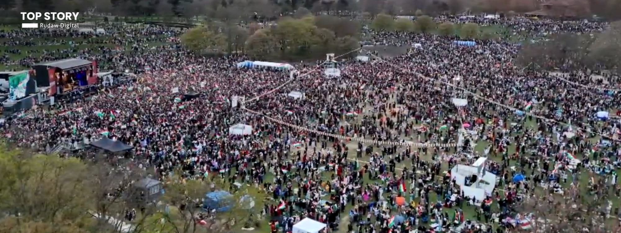 NEWROZA BONNÊ - Zêdetirî 100 hezar kes li Rheinaueyê civiyan