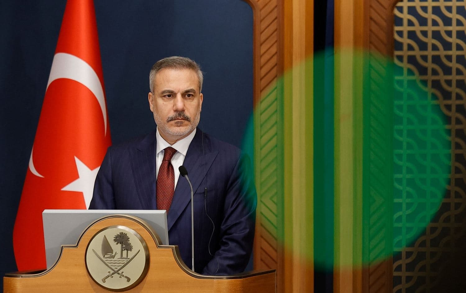 هاکان فیدان: دەکرێ وڵاتانی کەنداو رێوشوێنی سەربازی بەرامبەر ئێران بگرنەبەر