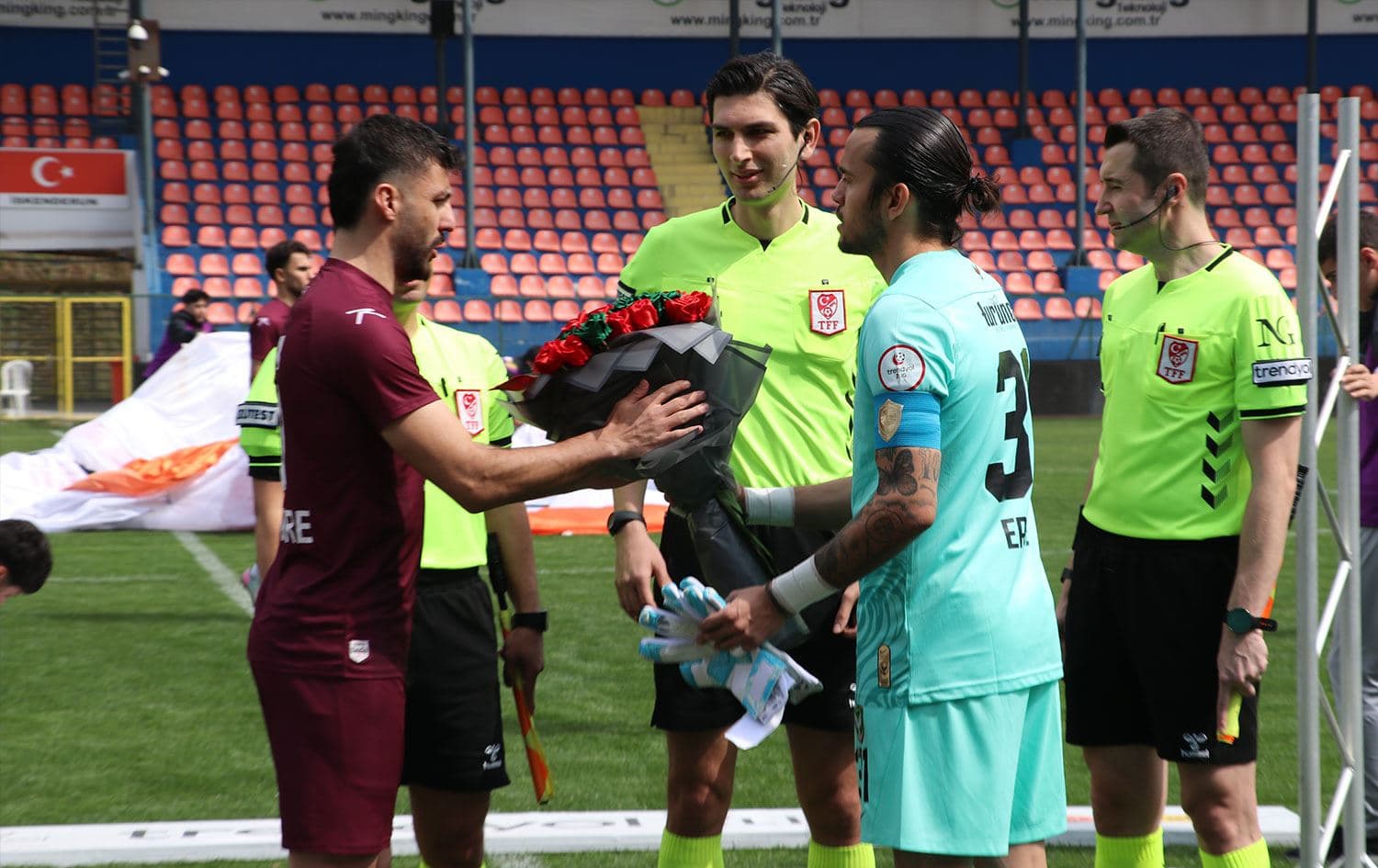 Amedspor Hatay deplasmanından 3 puanı 3 golle aldı