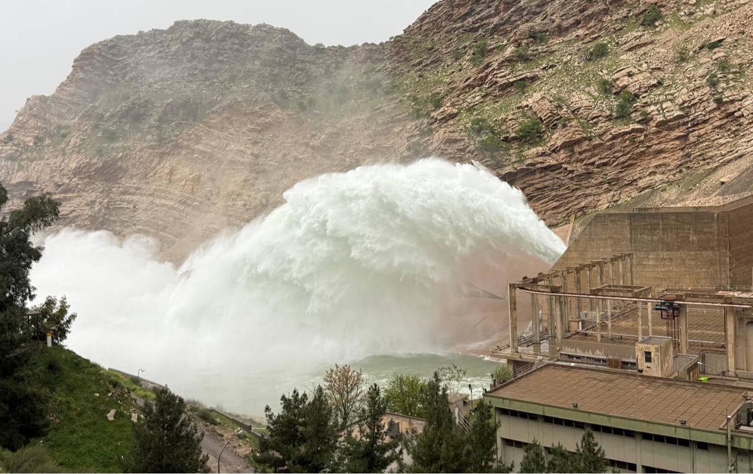 امتلاء سد دربنديخان وارتفاع منسوب دوكان 17 متراً منذ بداية العام