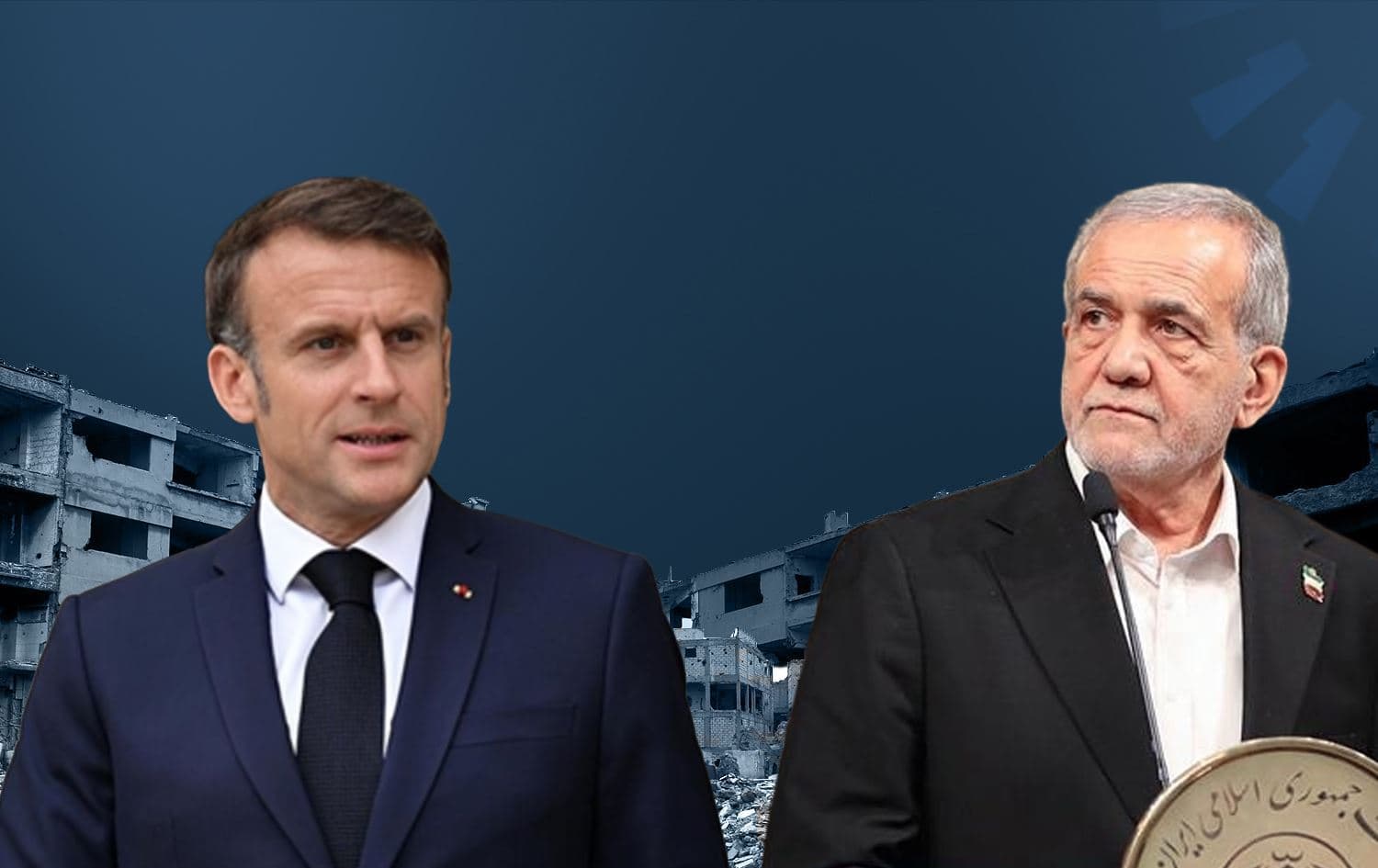 Macron û Pizîşkiyan axivîn: 'Êrişan rawestînin'