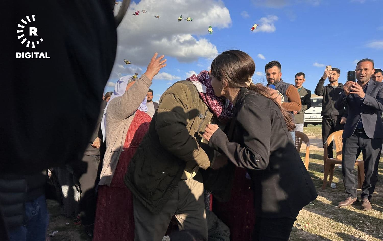 Yazidi girl warmly welcomed in Duhok after being rescued from ISIS captivity 