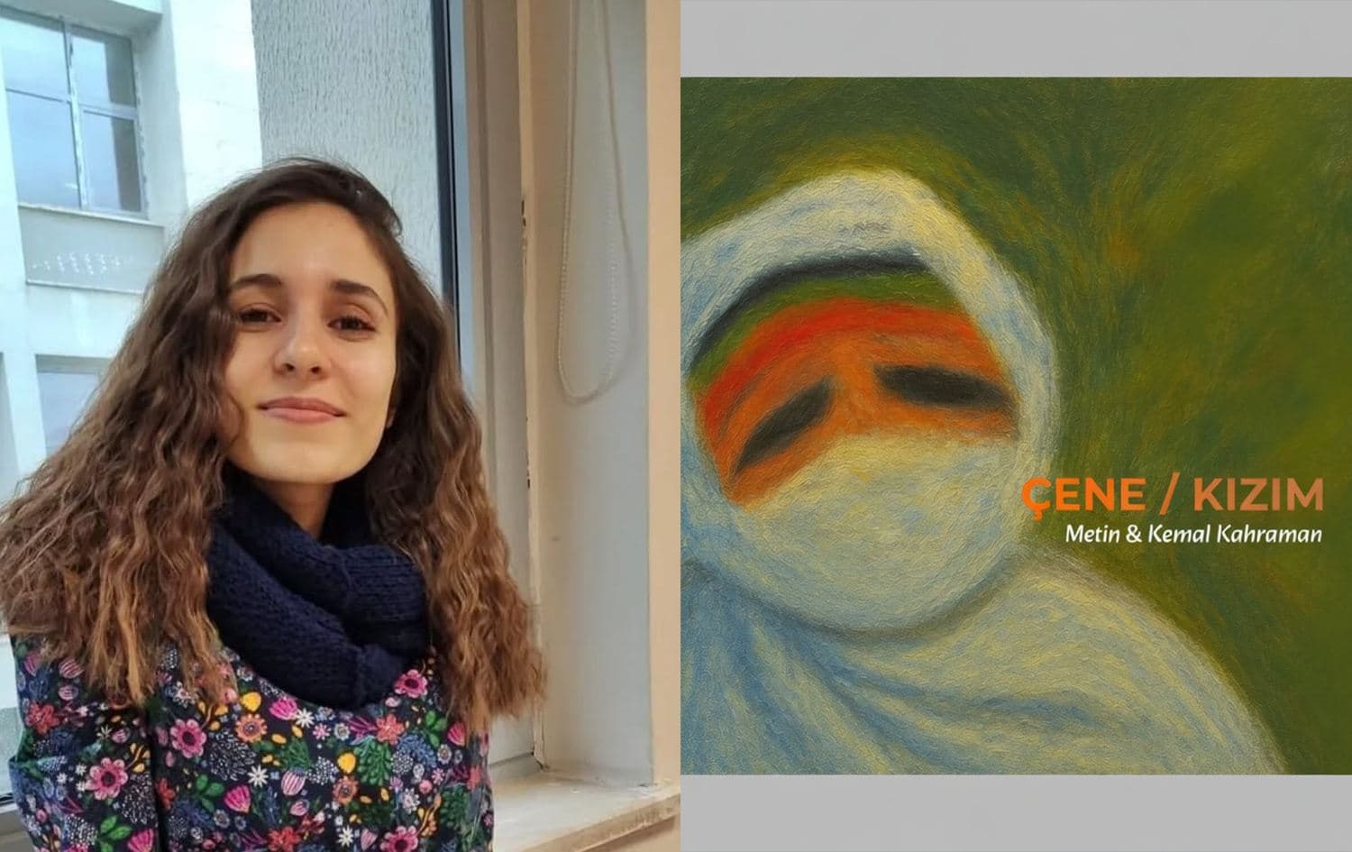 Metîn û Kemal Kahraman zêmara ‘Çene’ diyarî Gulistan Dokuyê kir