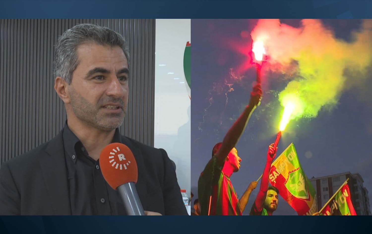 Şansê Amedsporê yê şampiyoniyê didome: 'Tîma xwe bi tenê nehêlin'