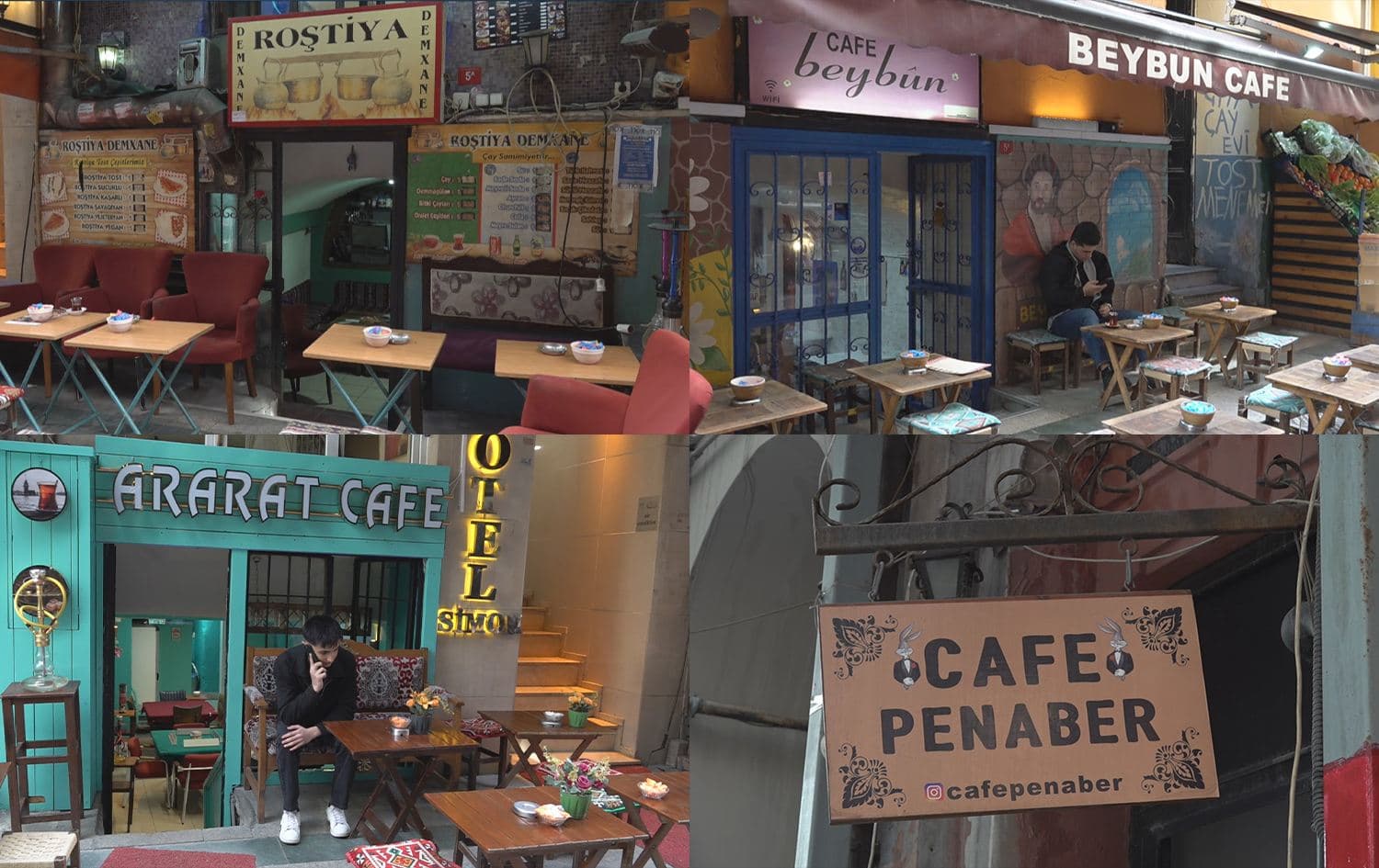 Li nav dilê Stenbolê bêhnek ji Kurdistanê: Kolana Kafeyên Kurdî