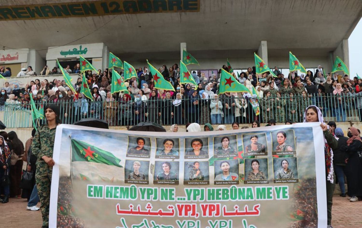 Rojava activists urge inclusion of women’s unit in Syrian army