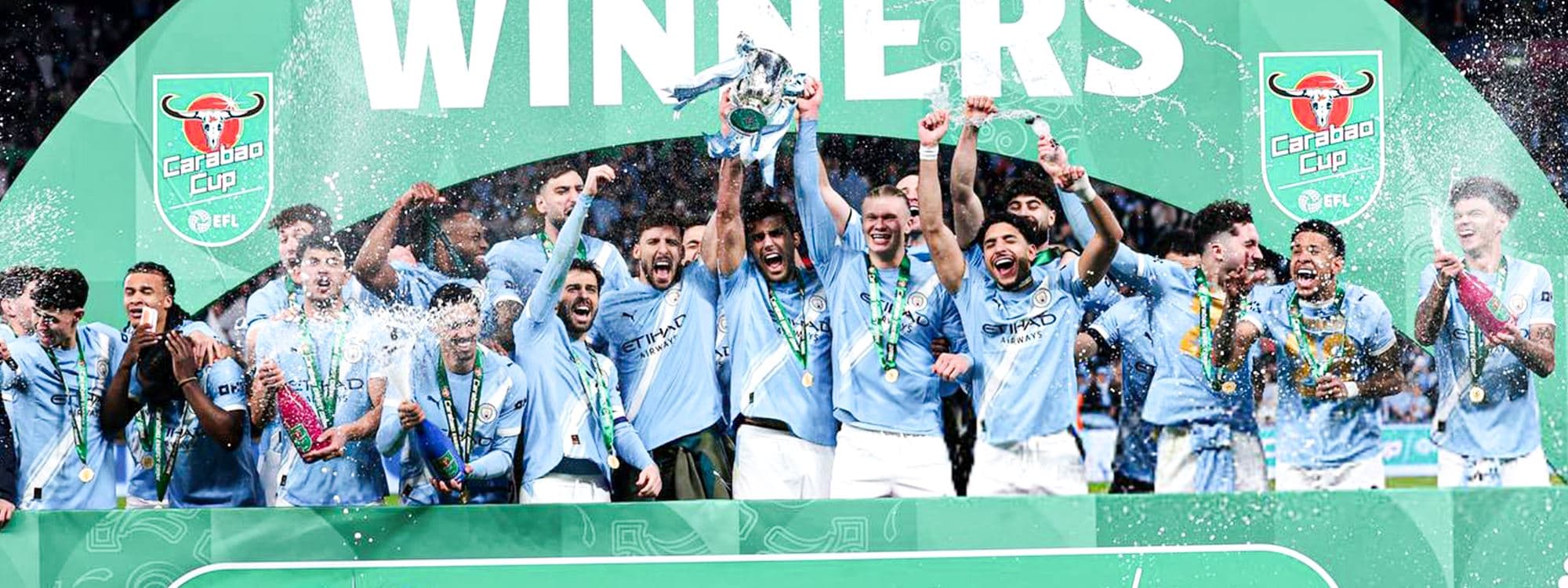 مانچێستەر سیتی بووە پاڵەوانی جامی کاراباو