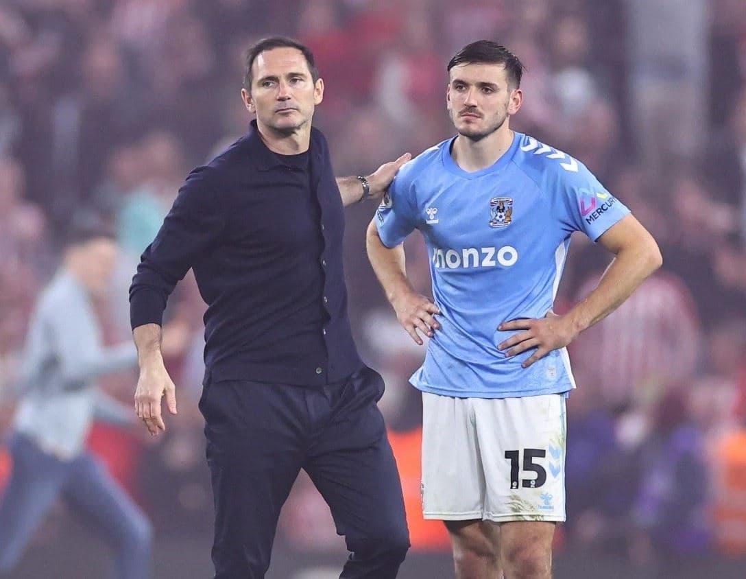 لامپارد سەرکردایەتی وەرزێکی مێژوویی کۆڤێنتری سیتی دەکات