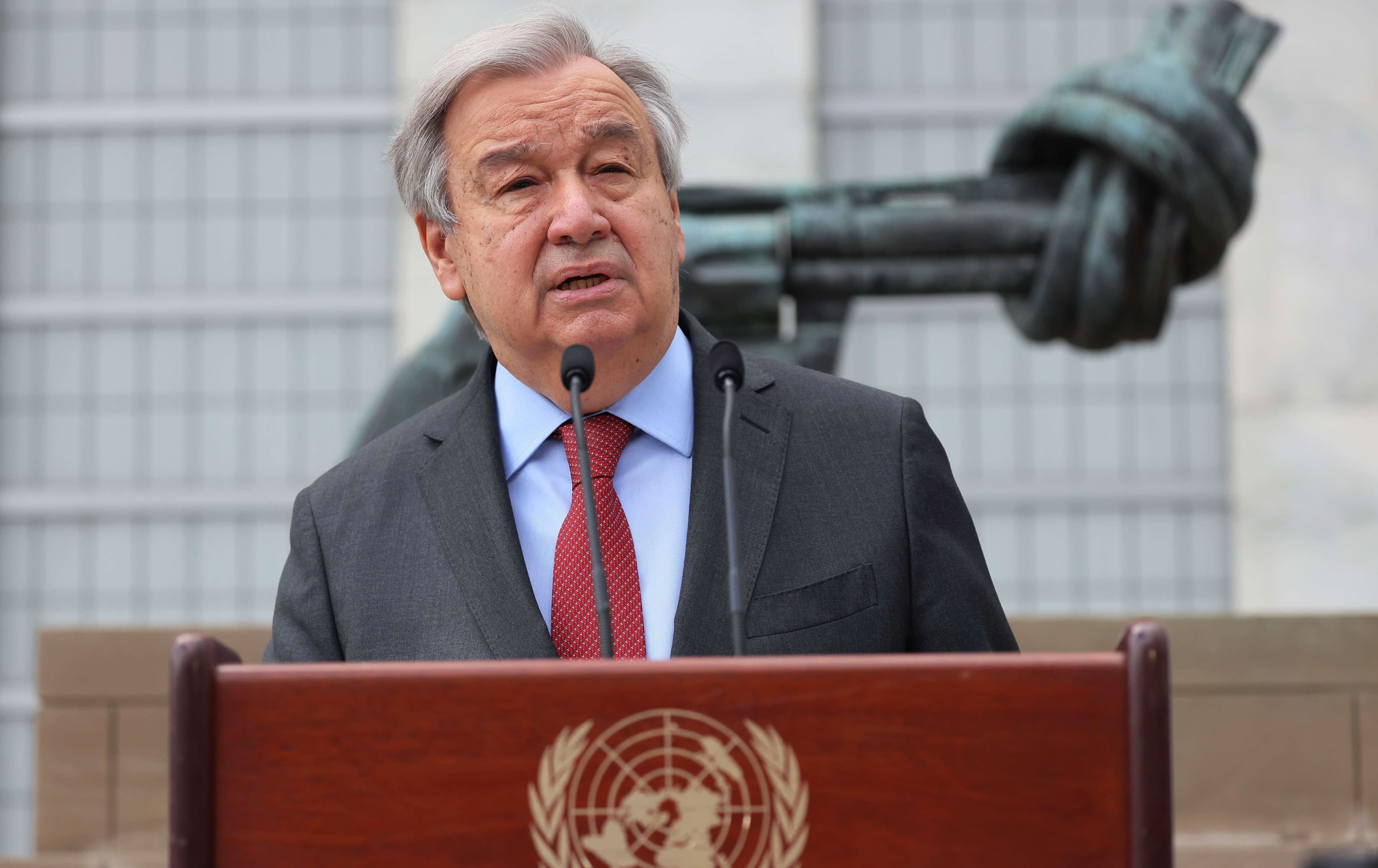Guterres: Şerê Îranê ji kontrolê derketiye