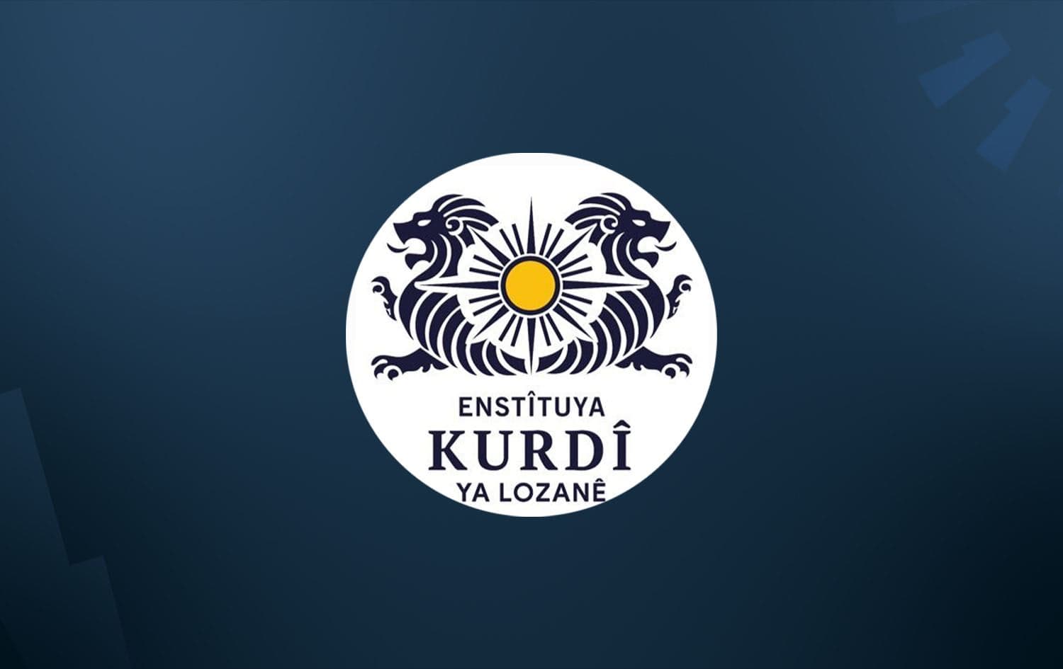 Kurdish Institute in Lausanne logo. Graphic: Rudaw