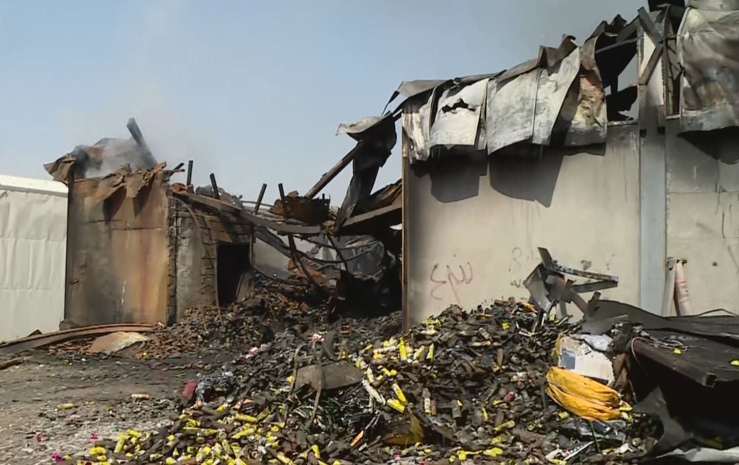 Sulaimani industrial complex blaze burns several warehouses